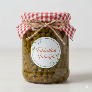 yeşil fasulye konservesi